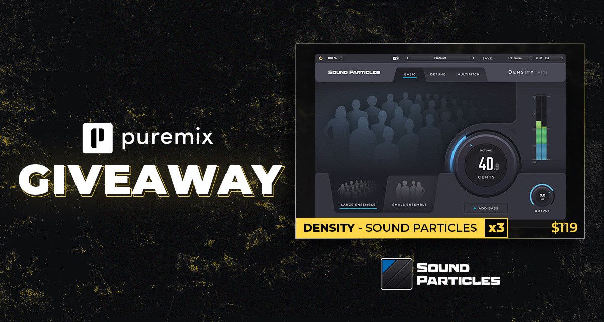 Sound Particles Density Giveaway