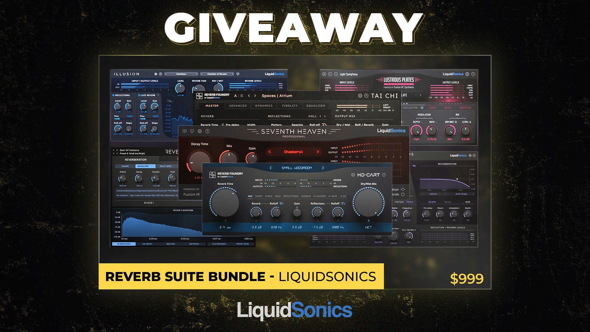 LiquidSonics Reverb Suite Bundle Giveaway