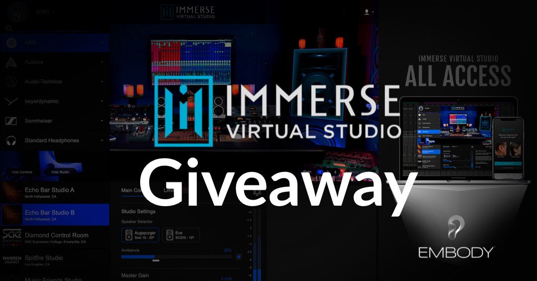 Immerse Virtual Studio Giveaway