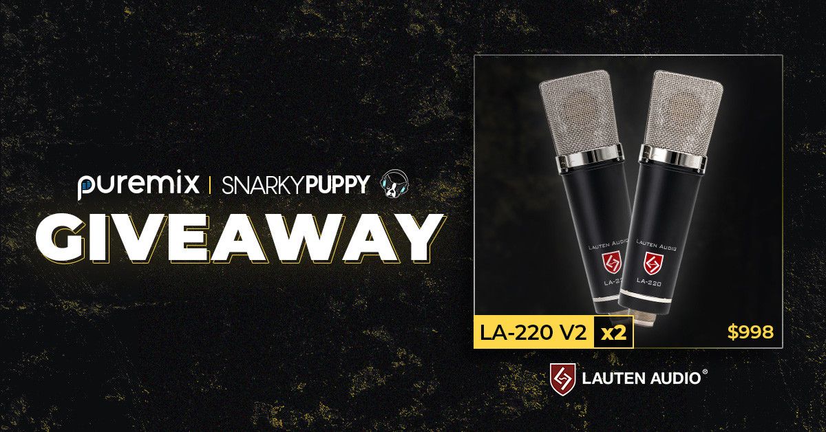 Lauten Audio - Black Series Snarky Puppy Giveaway