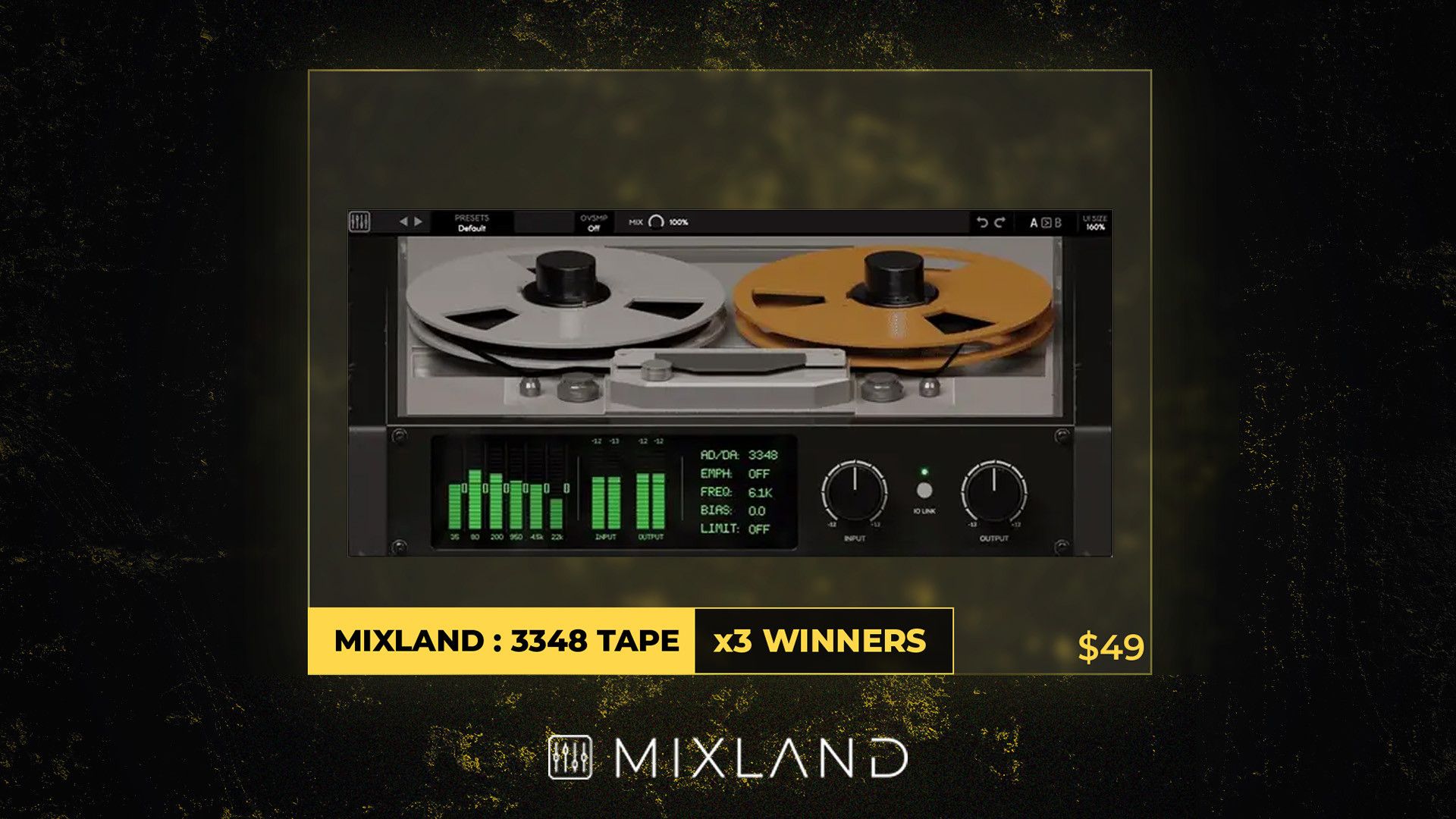 MIXLAND 3348 Tape Giveaway