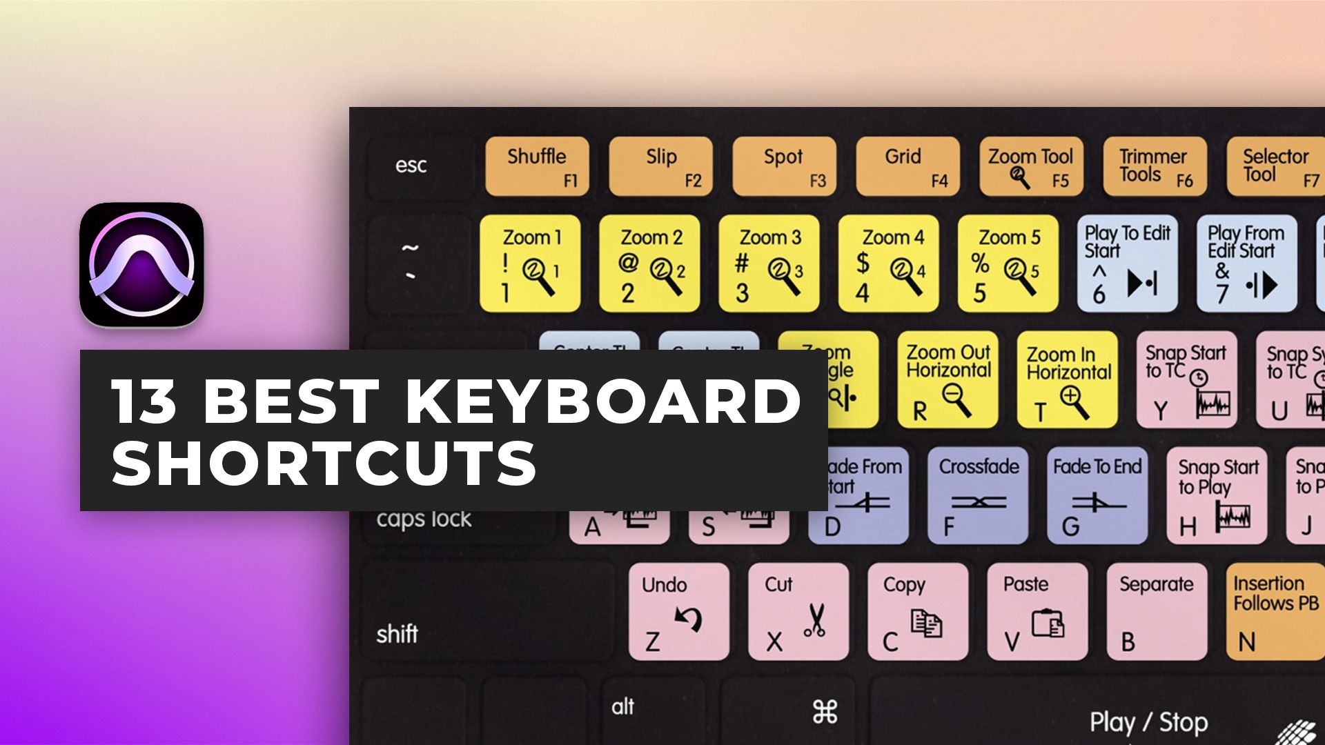 The 13 best keyboard shortcuts in Pro Tools