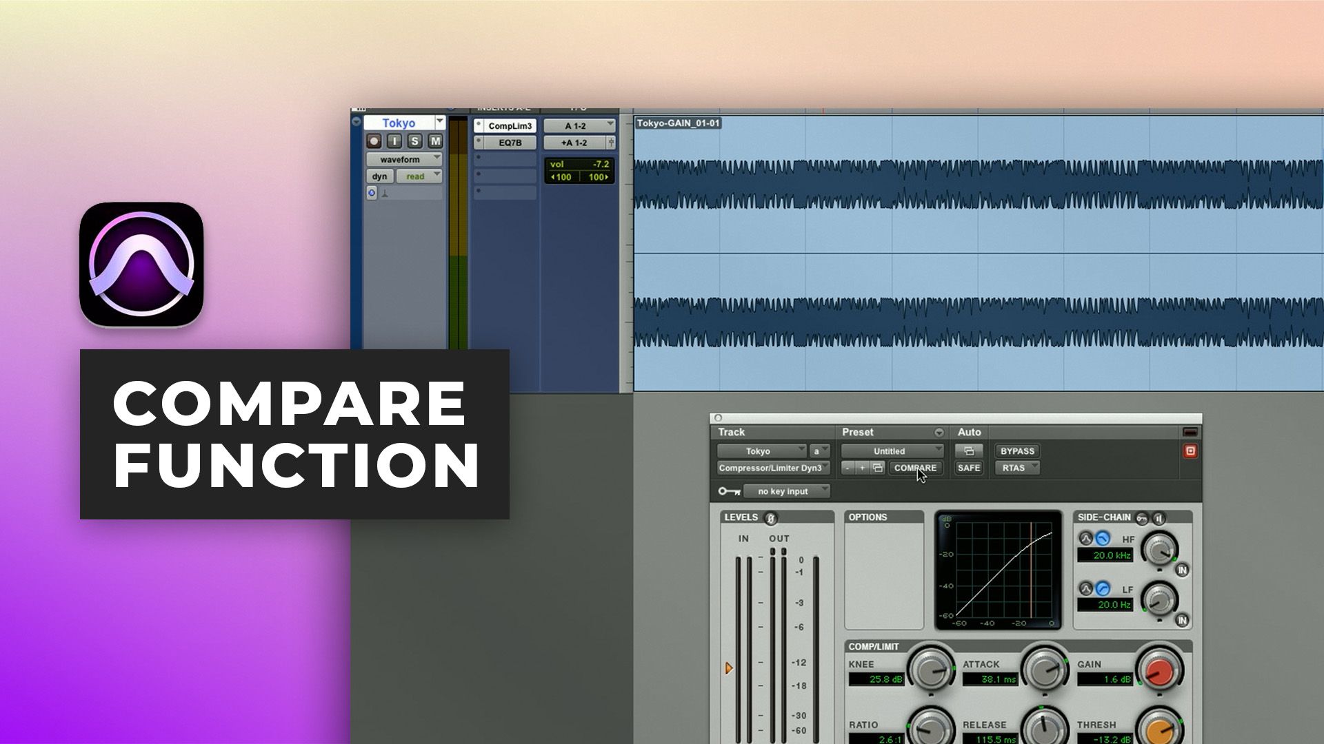Compare function in Pro Tools